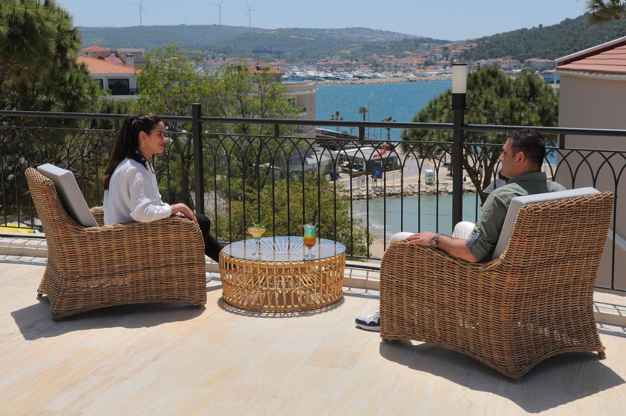 Le Ciel Hotels & Wellness Club Çeşme Exteriör bild