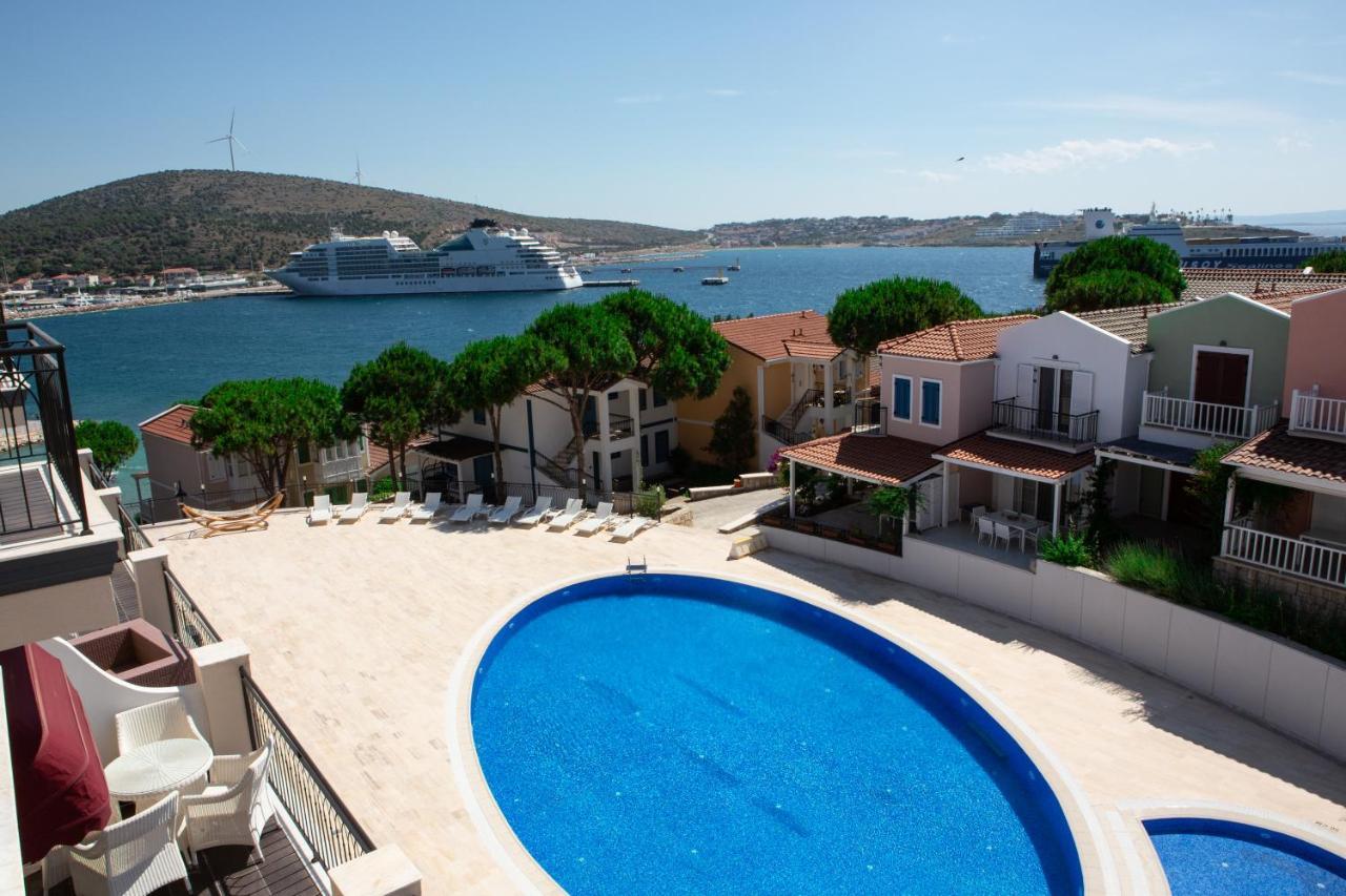 Le Ciel Hotels & Wellness Club Çeşme Exteriör bild